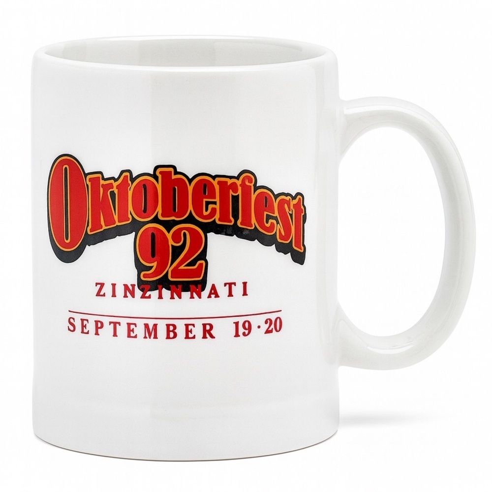 Oktoberfest Zinzinnati 1992 Commemorative Mug